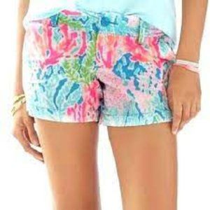 Lilly Pulitzer Callahan Shorts in Let's Cha Cha